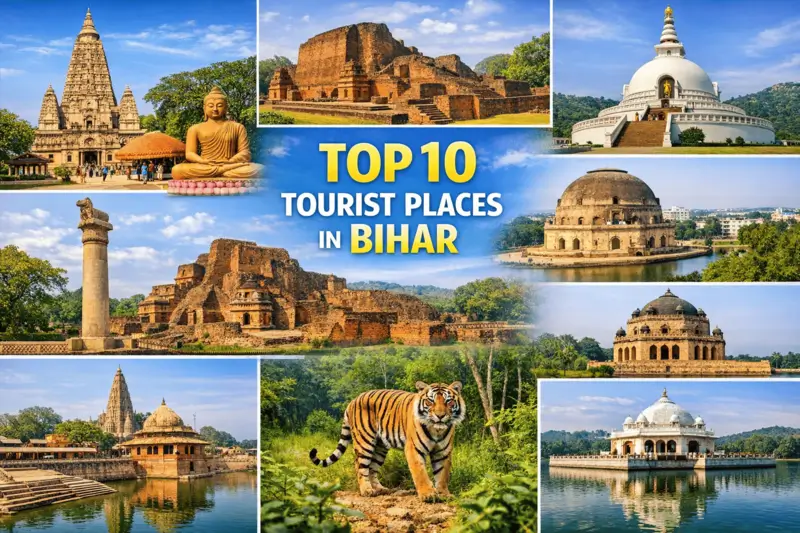 Top 10 Tourist Places in Bihar