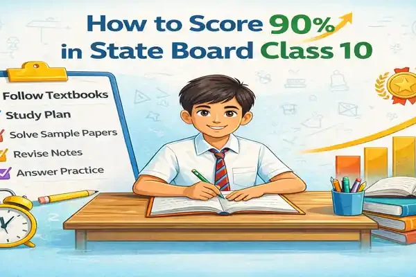 score 90% in State Board Class 10